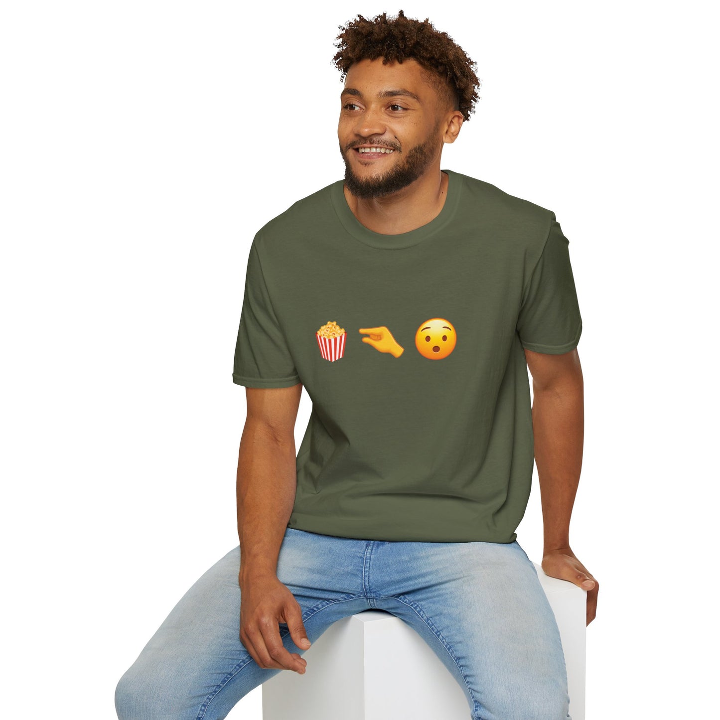 Here For the Drama Emoji T-Shirt