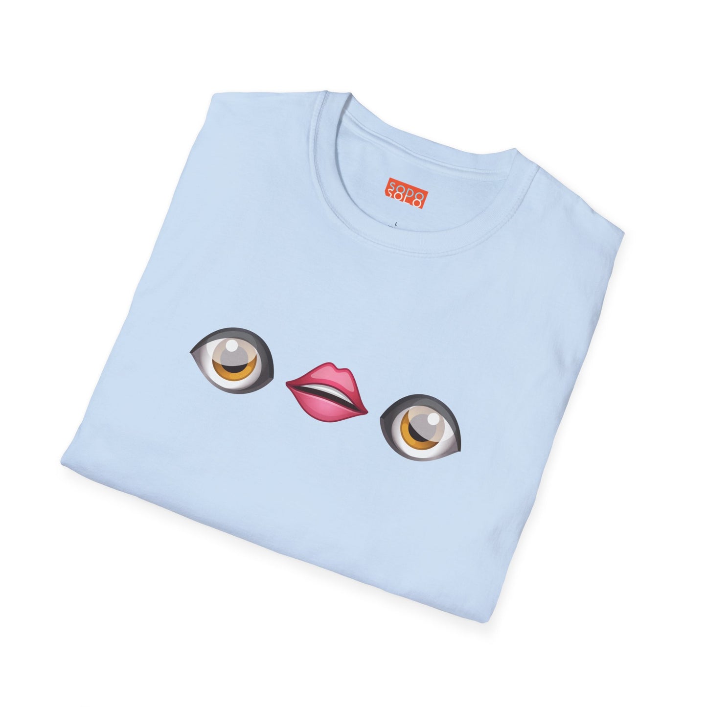 Blank Stare Emoji T-Shirt