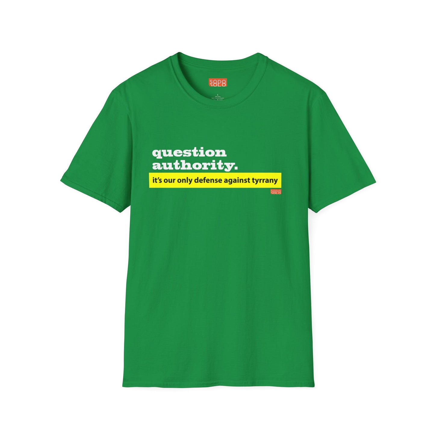 Question Authority - T-Shirt - Dark