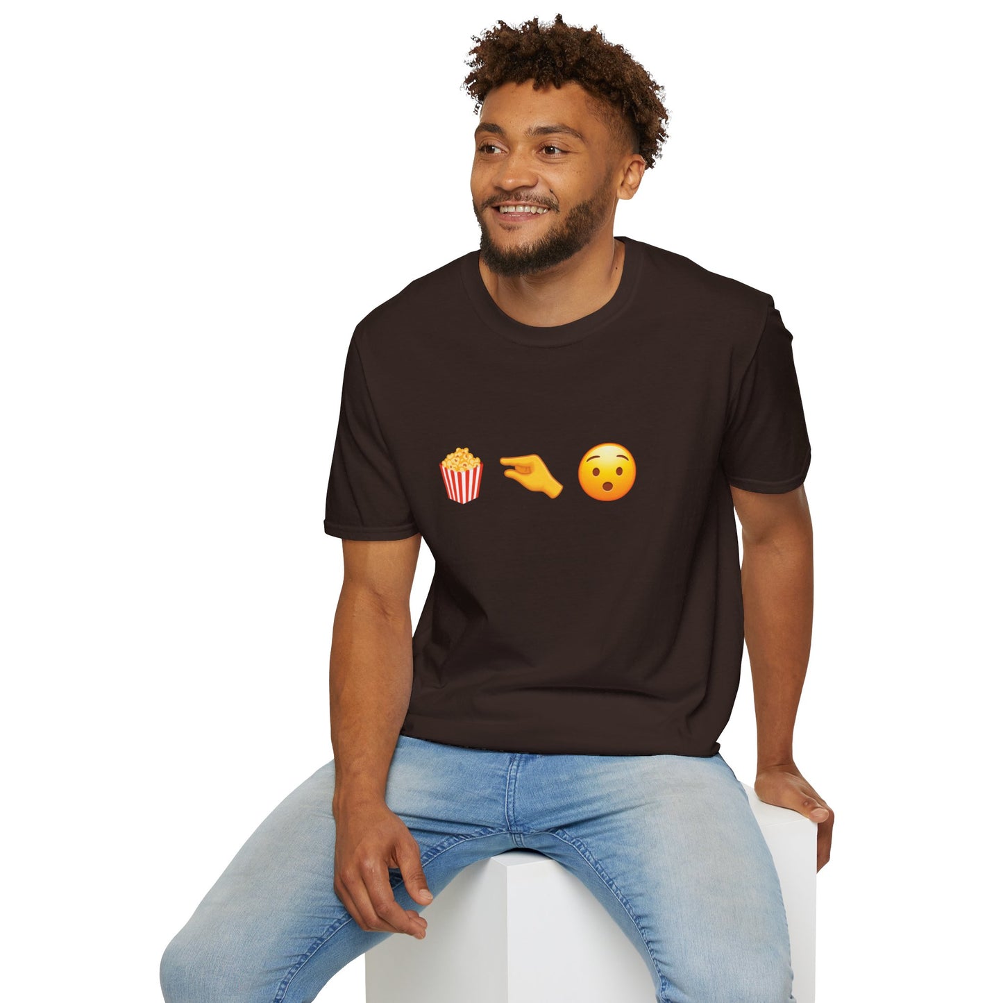 Here For the Drama Emoji T-Shirt
