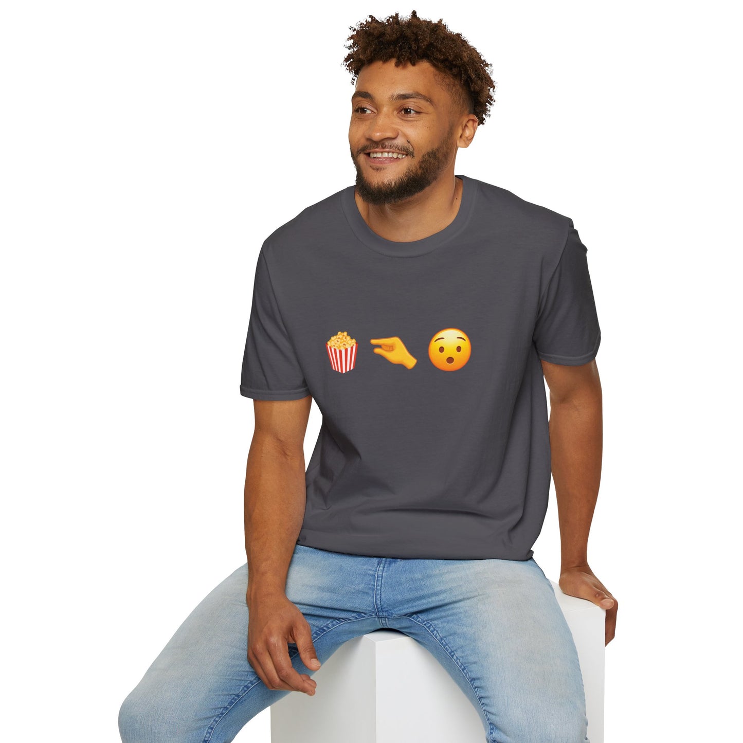 Here For the Drama Emoji T-Shirt