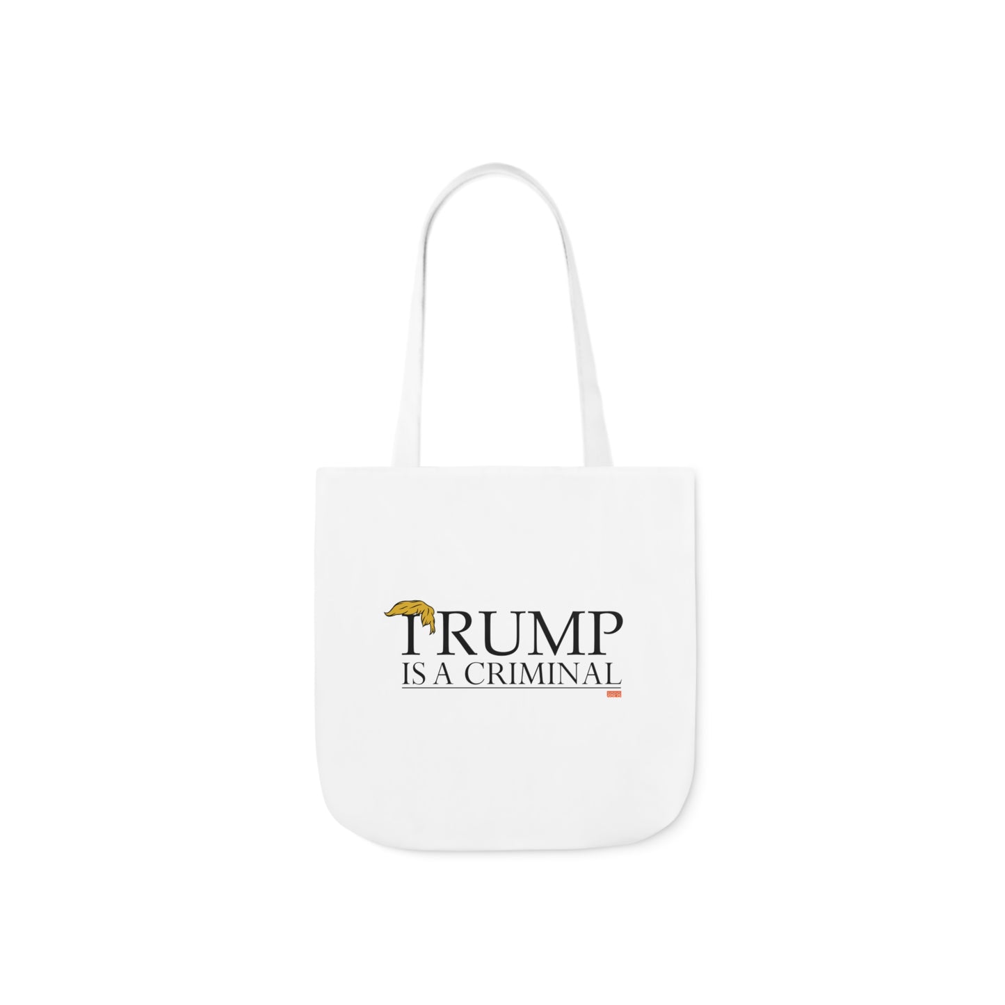 "IRUMP" is a Criminal Canvas Tote Bag, 5-Color Straps