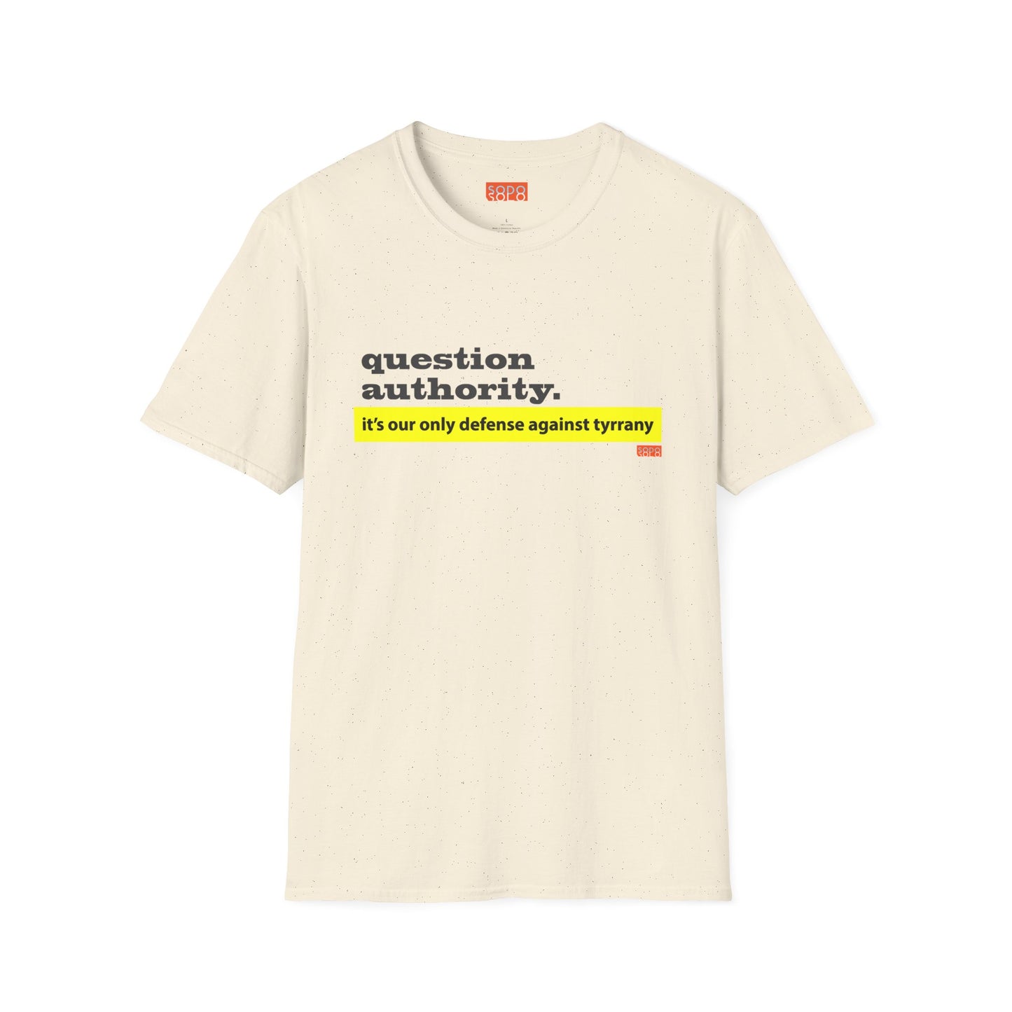 Question Authority - T-Shirt - Light