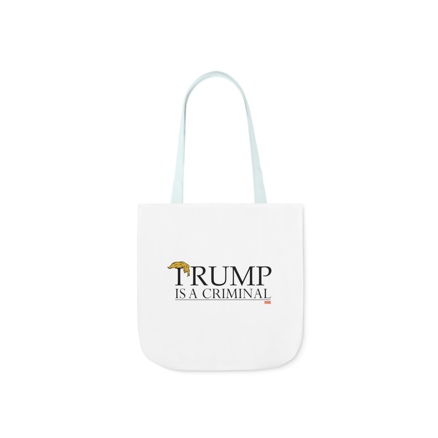 "IRUMP" is a Criminal Canvas Tote Bag, 5-Color Straps