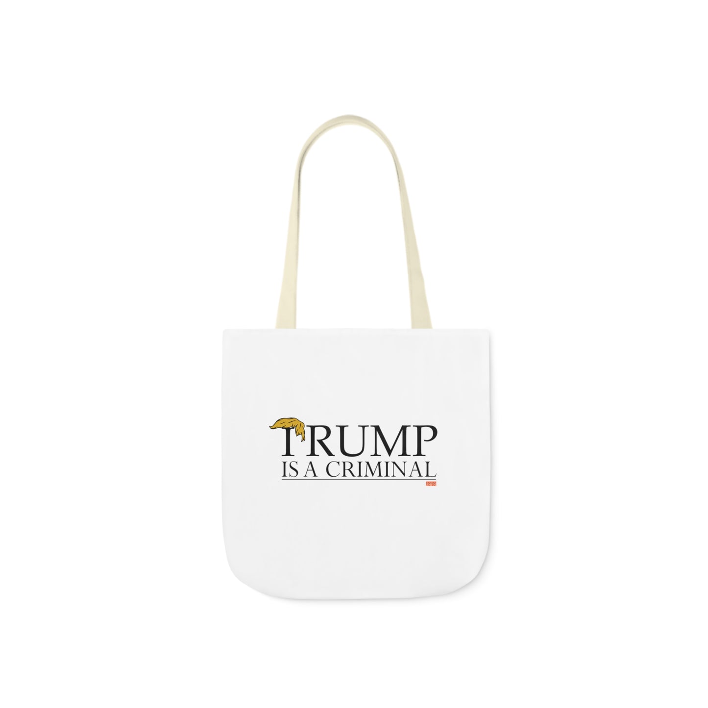 "IRUMP" is a Criminal Canvas Tote Bag, 5-Color Straps