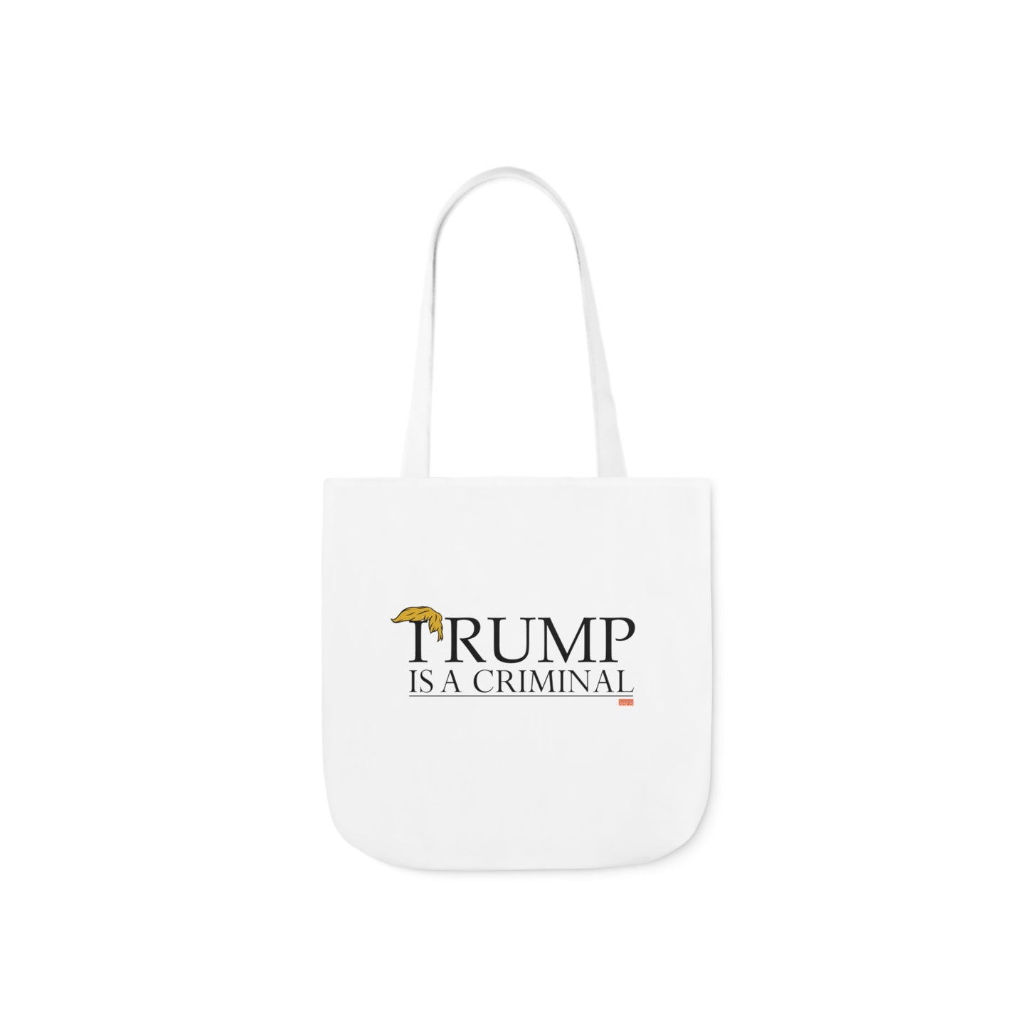 "IRUMP" is a Criminal Canvas Tote Bag, 5-Color Straps