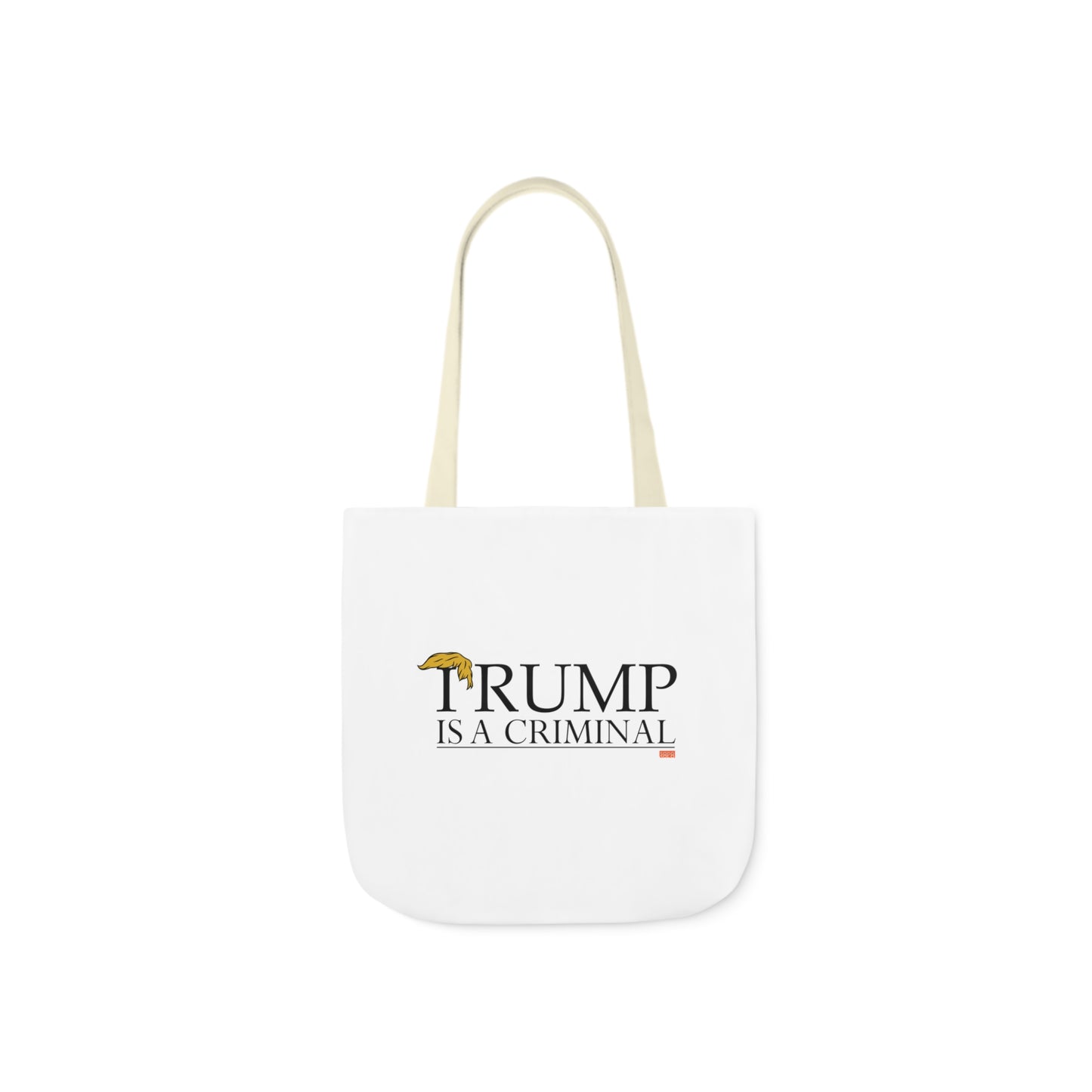"IRUMP" is a Criminal Canvas Tote Bag, 5-Color Straps