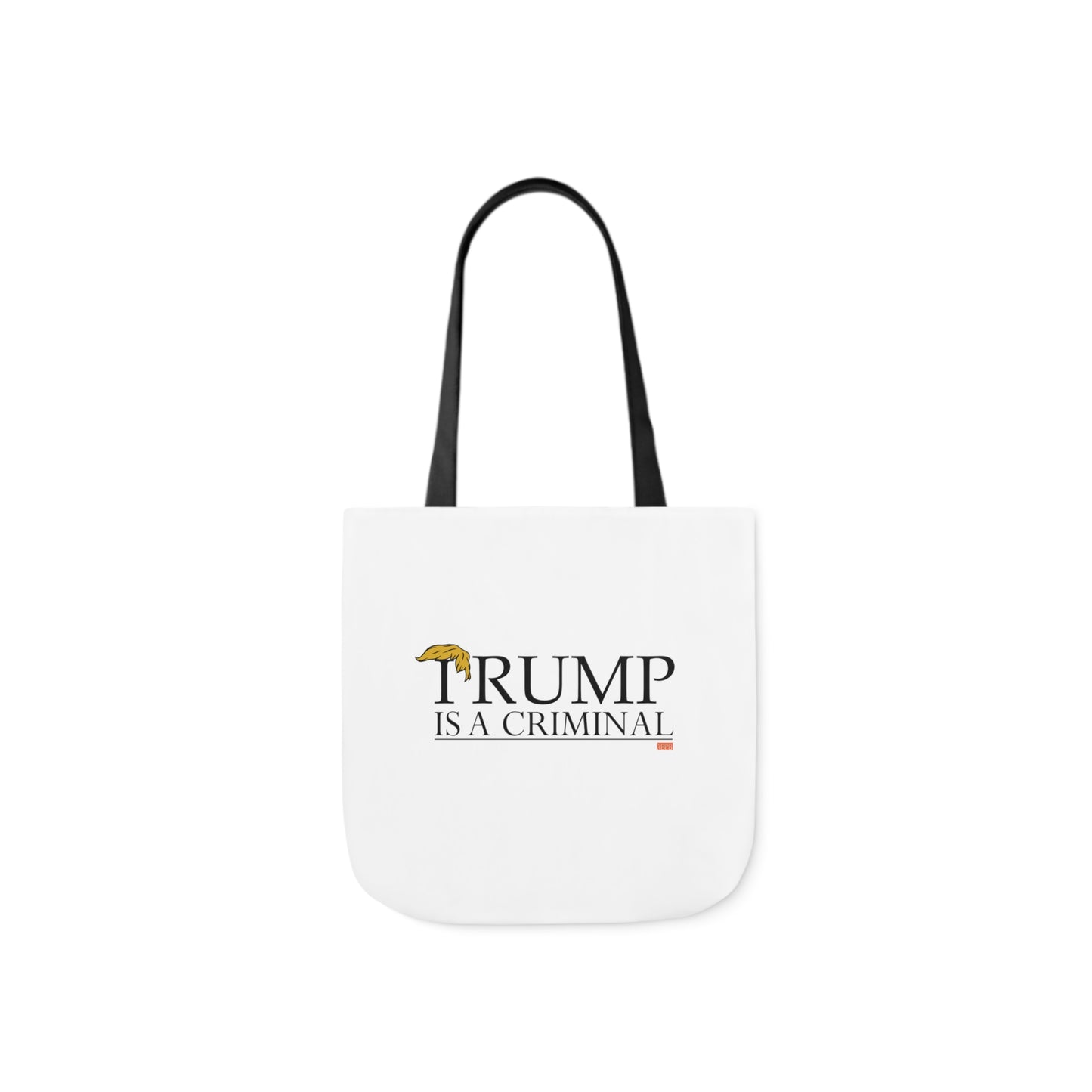 "IRUMP" is a Criminal Canvas Tote Bag, 5-Color Straps