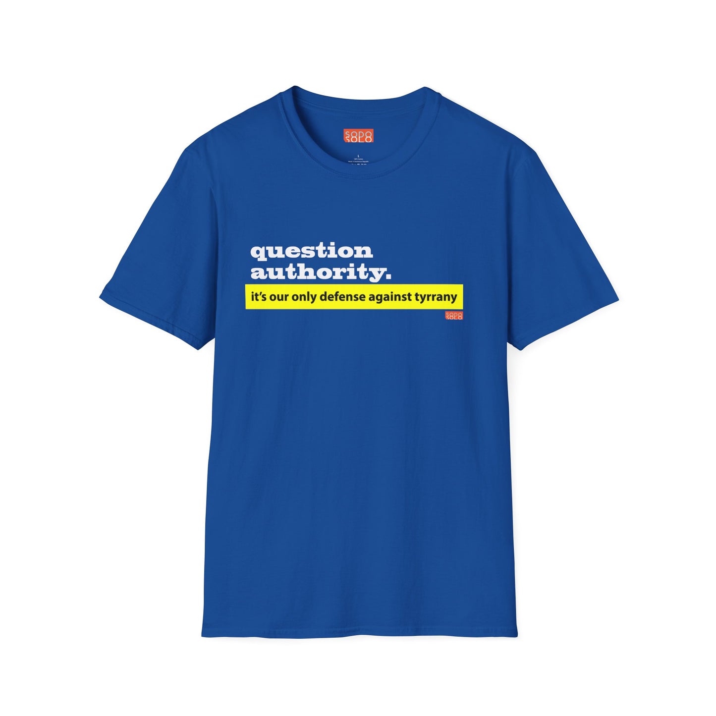 Question Authority - T-Shirt - Dark