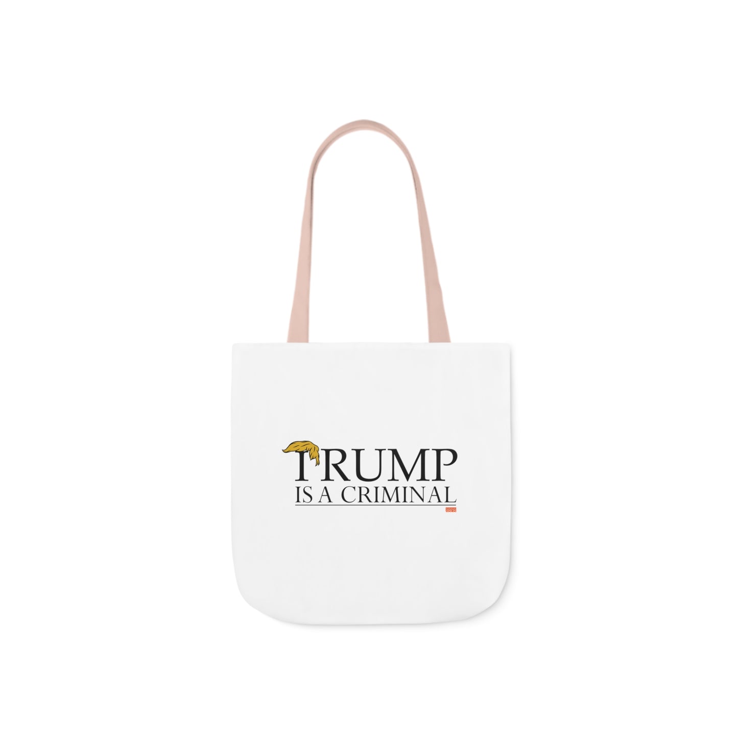 "IRUMP" is a Criminal Canvas Tote Bag, 5-Color Straps