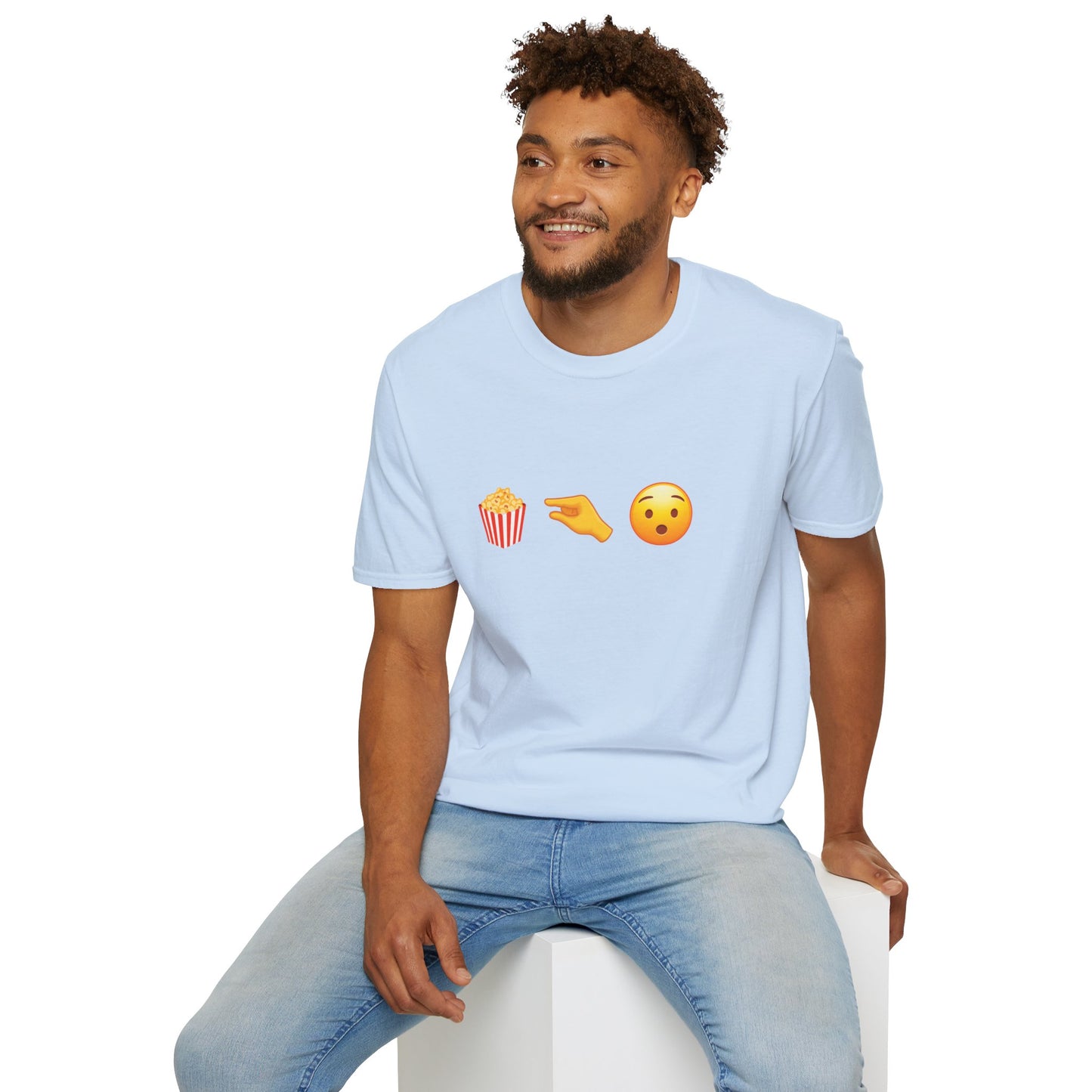 Here For the Drama Emoji T-Shirt