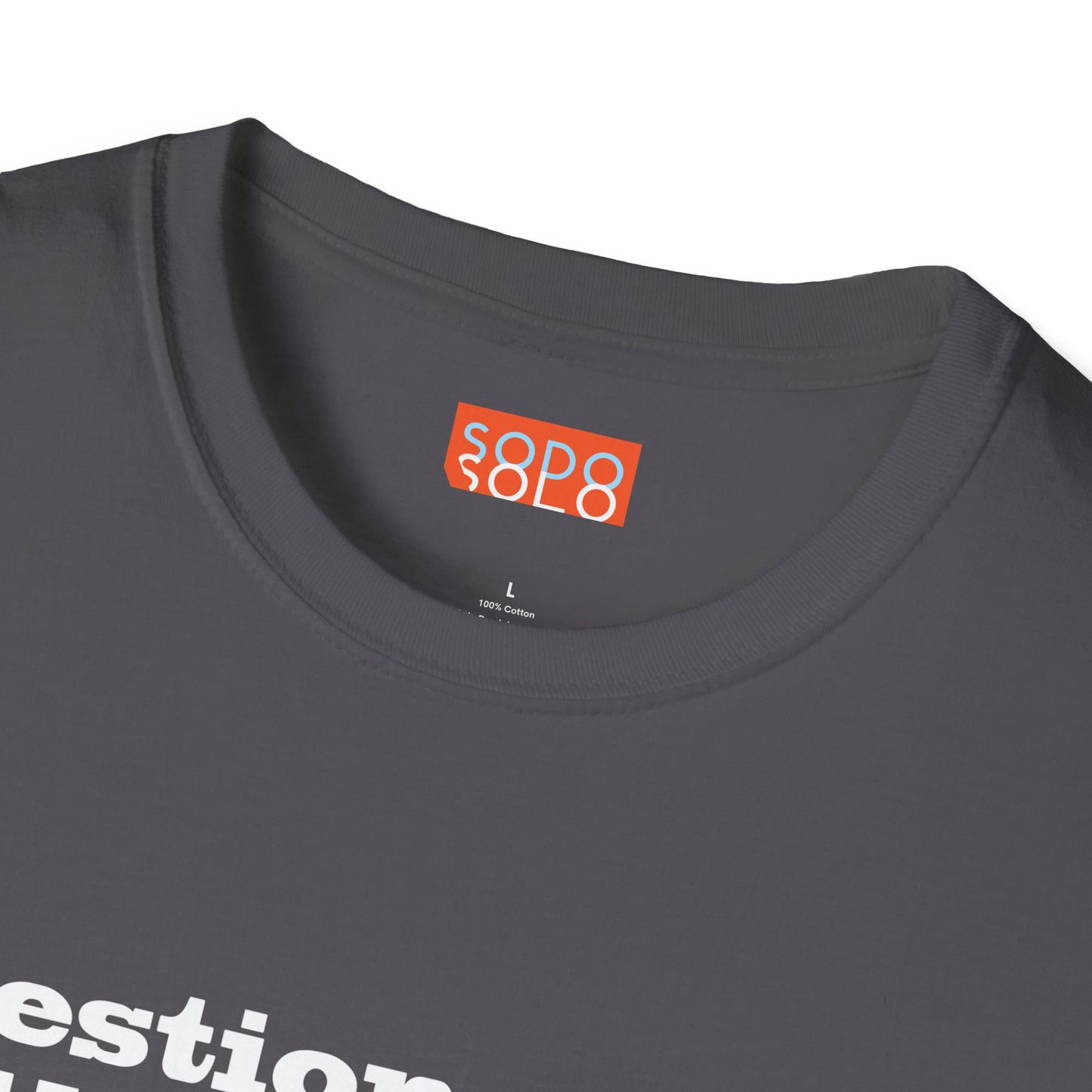 Question Authority - T-Shirt - Dark