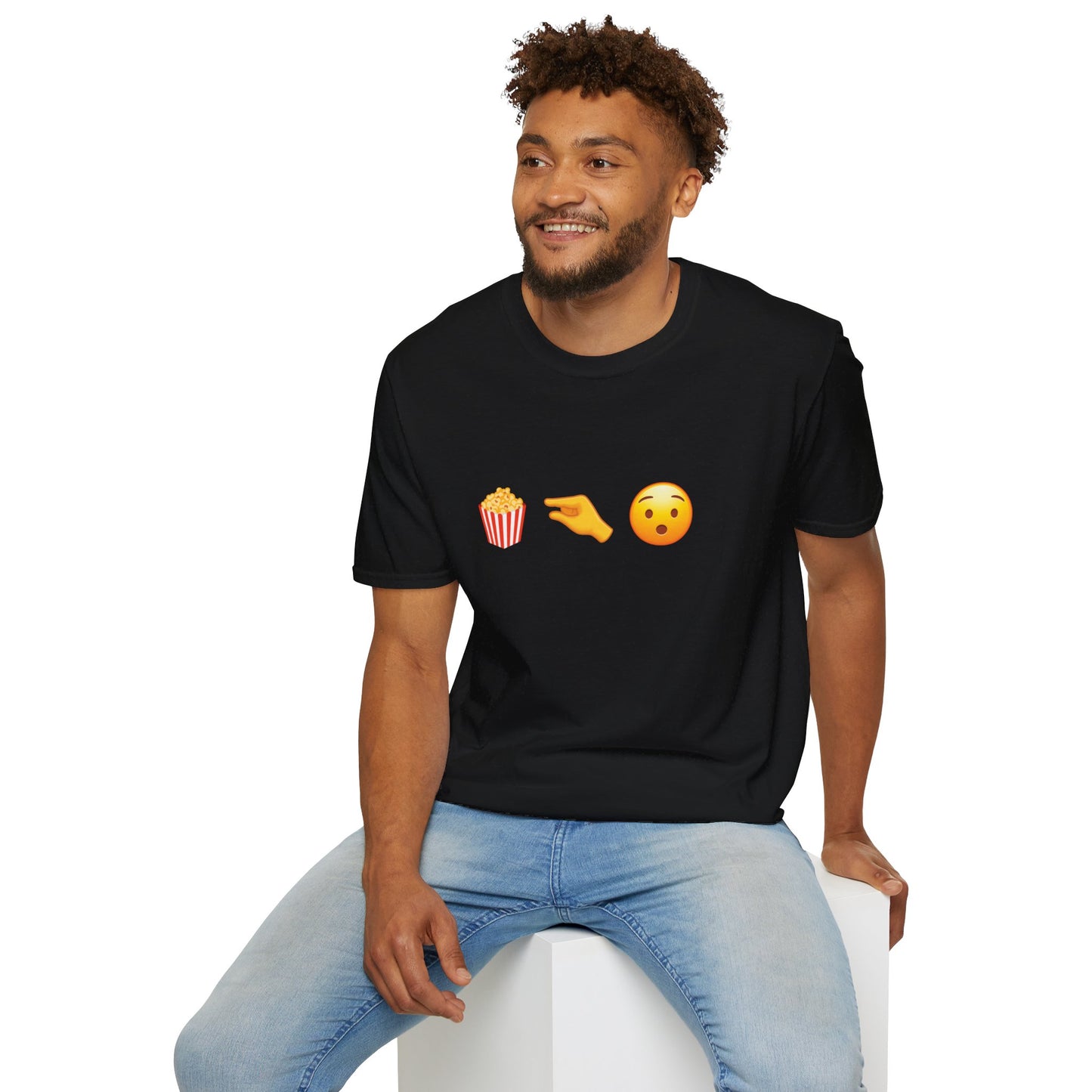 Here For the Drama Emoji T-Shirt