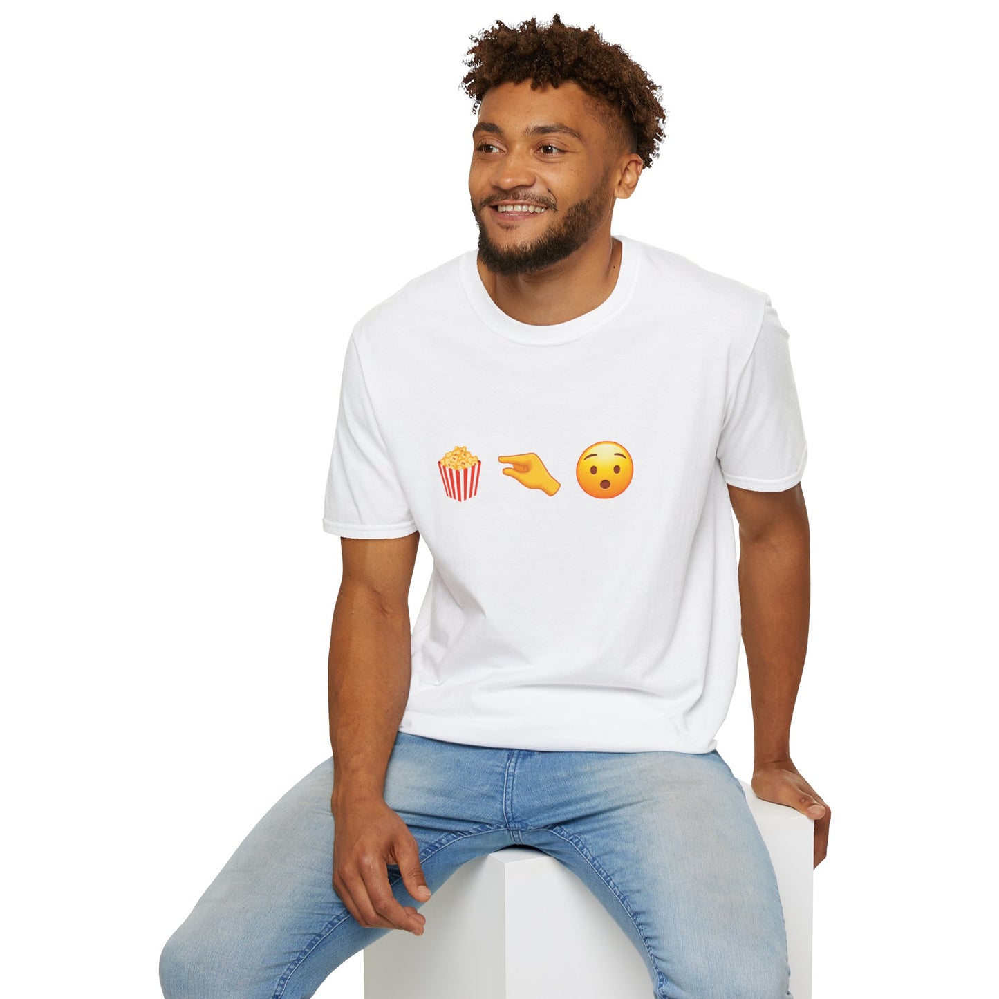 Here For the Drama Emoji T-Shirt