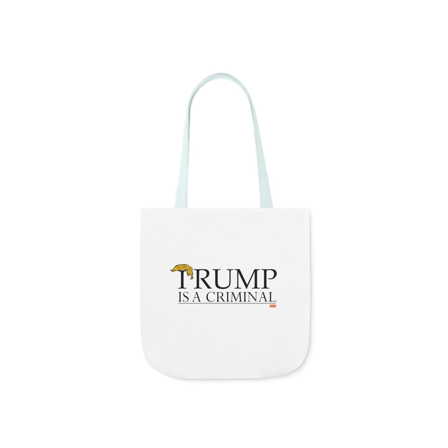 "IRUMP" is a Criminal Canvas Tote Bag, 5-Color Straps